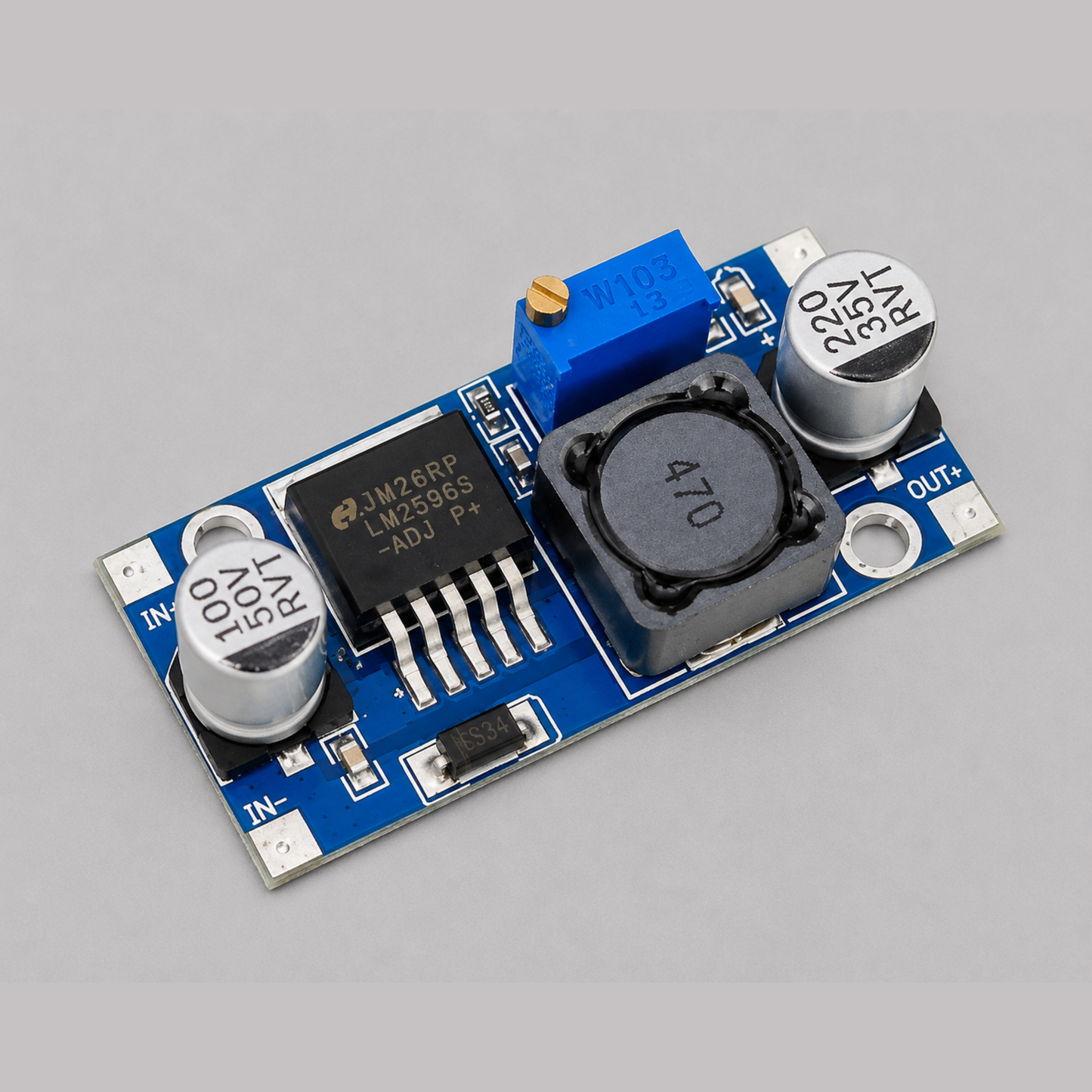 DC-DC LM2596 Buck Boost Voltage Regulator
